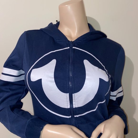 True Religion Women's Zip Up Hoodie - M - Picture 2 of 12